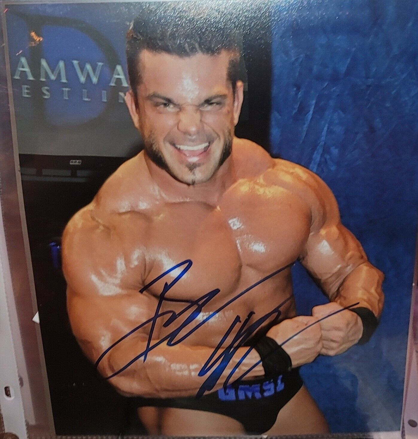 Brian Cage AEW Impact TNA authentic hand signed autographed 8x10 FTW #3