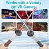 VR Handle Attachments Accessories Extension Grip for Meta Quest 3S/Quest 3