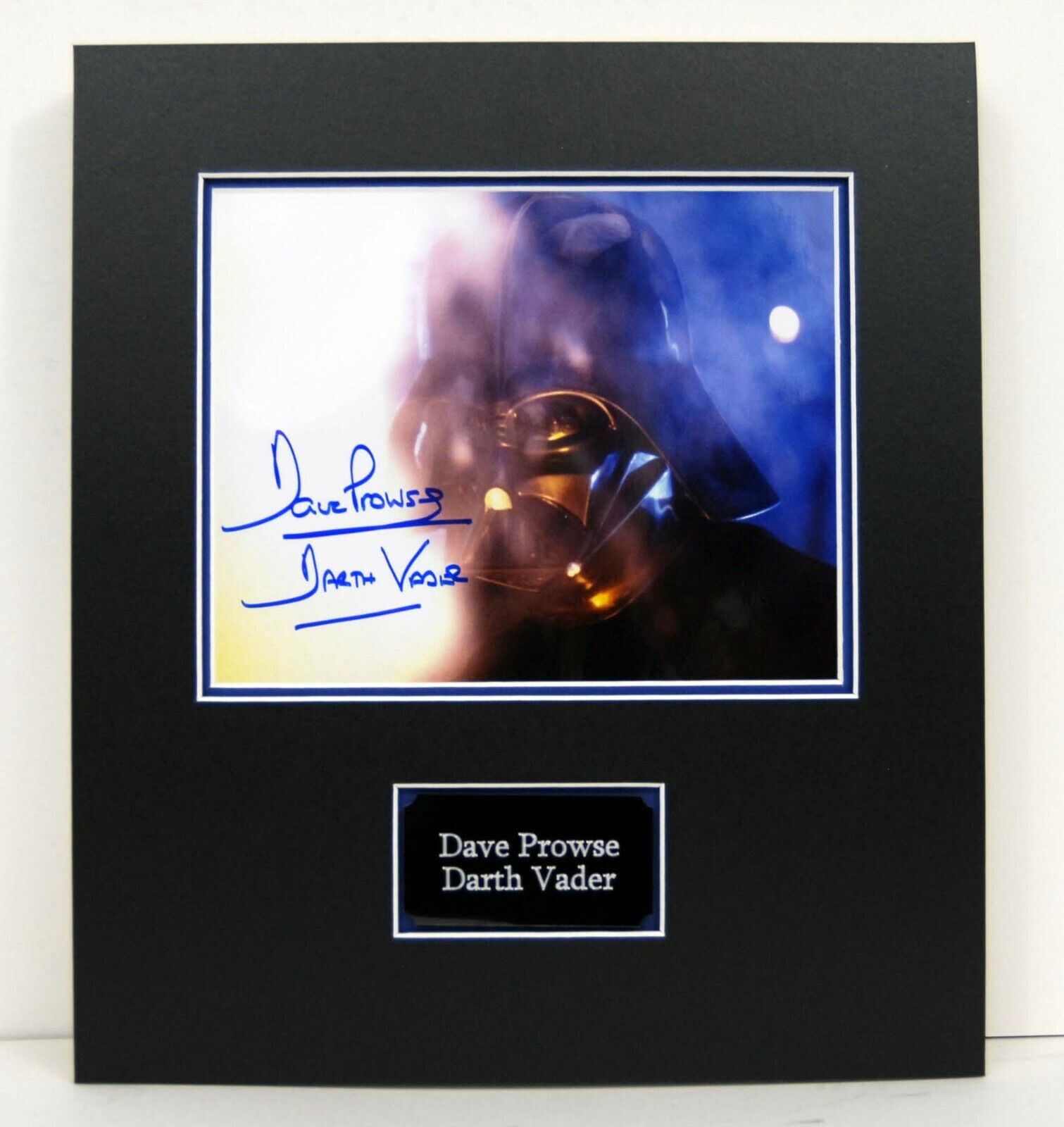 RARE Dave PROWSE Star WARS Darth Vader Signed & Mounted 10x8 Photo Poster painting AFTAL RD COA