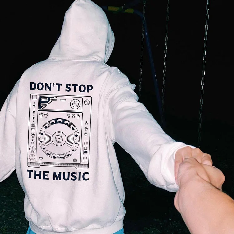 Don't Stop The Music Women's Hoodie