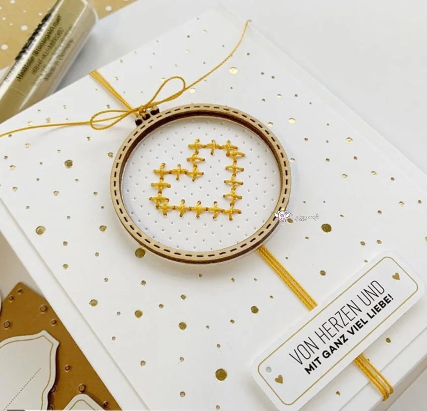 Piggy Craft metal cutting dies cut die mold Christmas hanging ball Scrapbook paper craft knife mould blade punch stencils dies