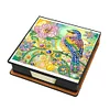 Bird Leather Diamond Painting Memo Pad Holder Mosaic Kit for Adults Beginners