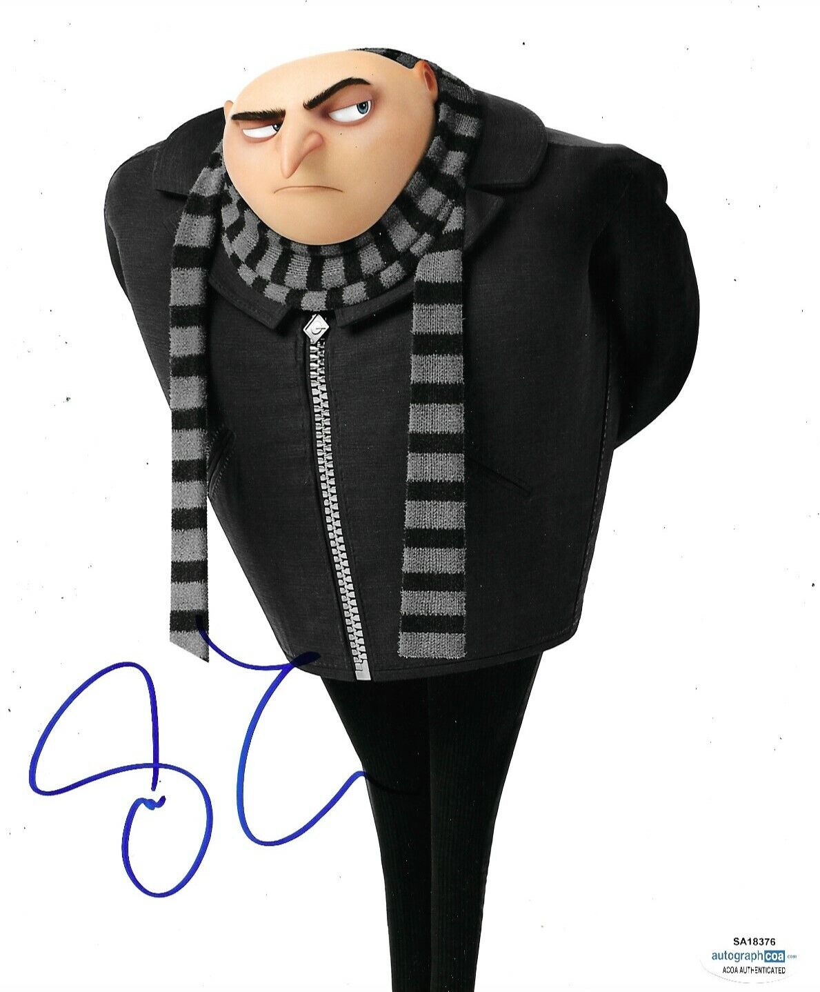 Steve Carell Signed Despicable Me 10x8 Photo Poster painting AFTAL ACOA