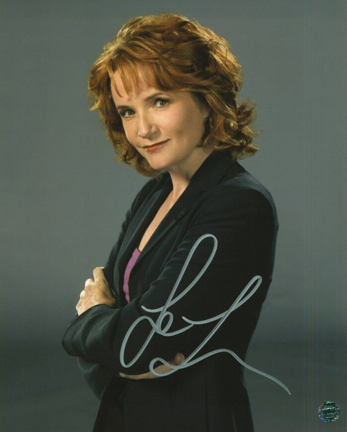 LEA THOMPSON Autographed Original 8x10 Photo Poster painting LOA TTM