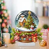 DIY Christmas Crystal Ball Acrylic Diamond Painting Desktop Ornaments