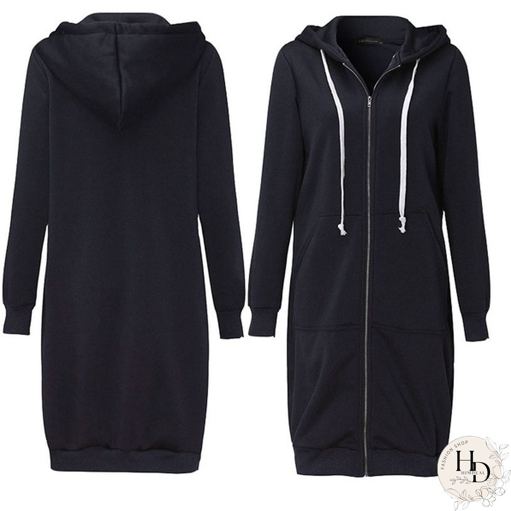 Plus Size Autumn Winter Women Cardigan Extra Long Thicken Velvet Jacket Loose Hoodie Coat