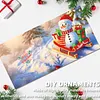 12Pcs Diamond Painting Santa Claus Greeting Card Set with Envelope