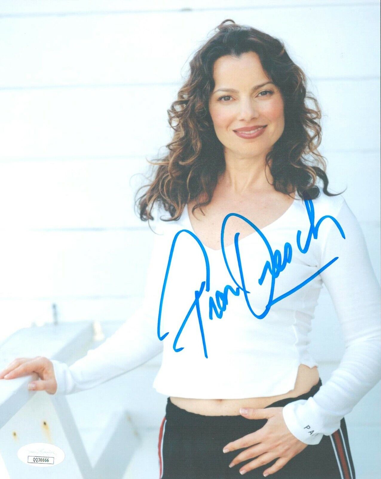 FRAN DRESCHER Signed 8x10 THE NANNY Photo Poster painting Autograph JSA COA Cert