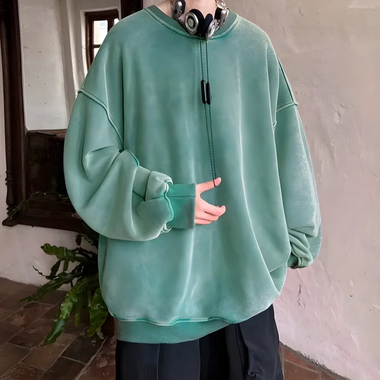 Brownm Boy Casual Oversized Sweatshirt