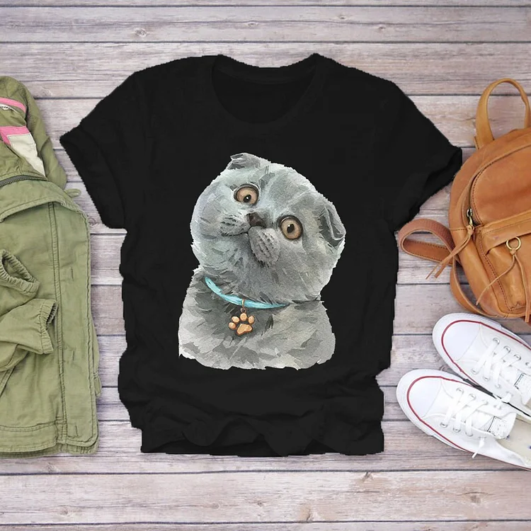Women New Nutella Raccoon Bear T Shirts Female Tees Top Lady Short Sleeve T-Shirt Tops For Summer Women Clothing Female