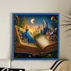 The Book - 11CT Stamped Cross Stitch - 50*50cm