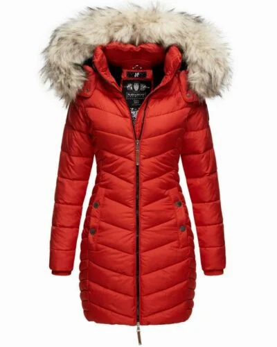 Fashion ladies parka coat