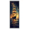 Navigation Starry Sky-11CT Stamped Cross Stitch 30*90cm/11.81*35.43in(Big Size)