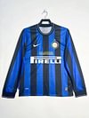 2009/2010 Retro Long Sleeve Inter Milan Home Football Jersey 1:1 Thai Quality love fball