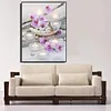 Flower - Partial Round Diamond Painting 30*40CM