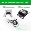 Engine Motor and Transmission Mount Kit Compatible with 2008 2009 2010 2011 Focus 2.0L OE A5495 5S4Z6038CB A5322 8S4Z6068A A2986 5S4Z7M121A 8S4Z7M121A Set of 3