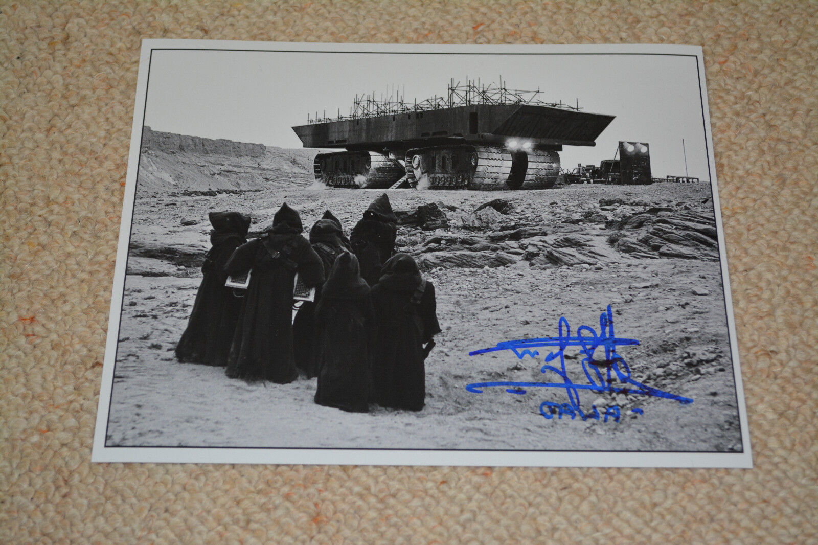 RUSTY GOFFE signed autograph In Person 8x10 20x25 cm STAR WARS JAWA