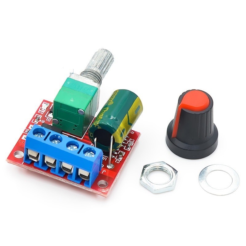 Mini 5A PWM Max 90W DC Motor Speed Controller Module 3V-35V Control Switch LED Dimmer