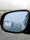 Heart Shaped Blind Spot Mirrors for Cars Vehicle Frameless Stick-On Side Mirror