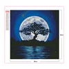 Diamond Painting -DIY Full Square Drill Moon Tree