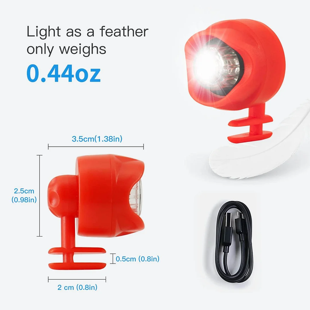Croc lights - Rechargeable Made of High-quality ABS Plastic  for Adults and Kids