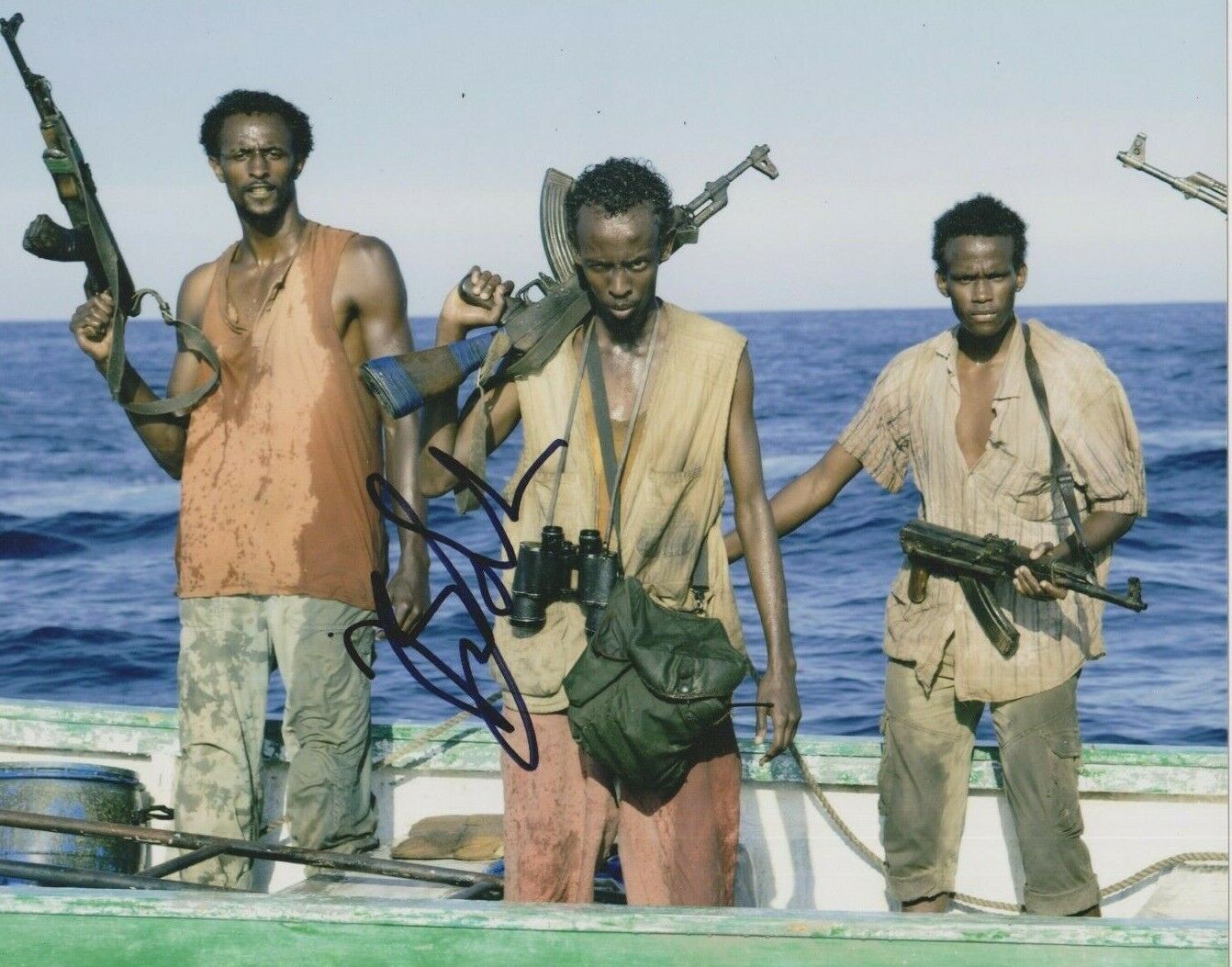 Barkhad Abdi **HAND SIGNED** 8x10 Photo Poster painting ~ AUTOGRAPHED ~ Captain Phillips