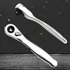 1/4inch Fast Rotatable Double Ended Socket Ratchet Wrench Screwdriver 72 Teeth
