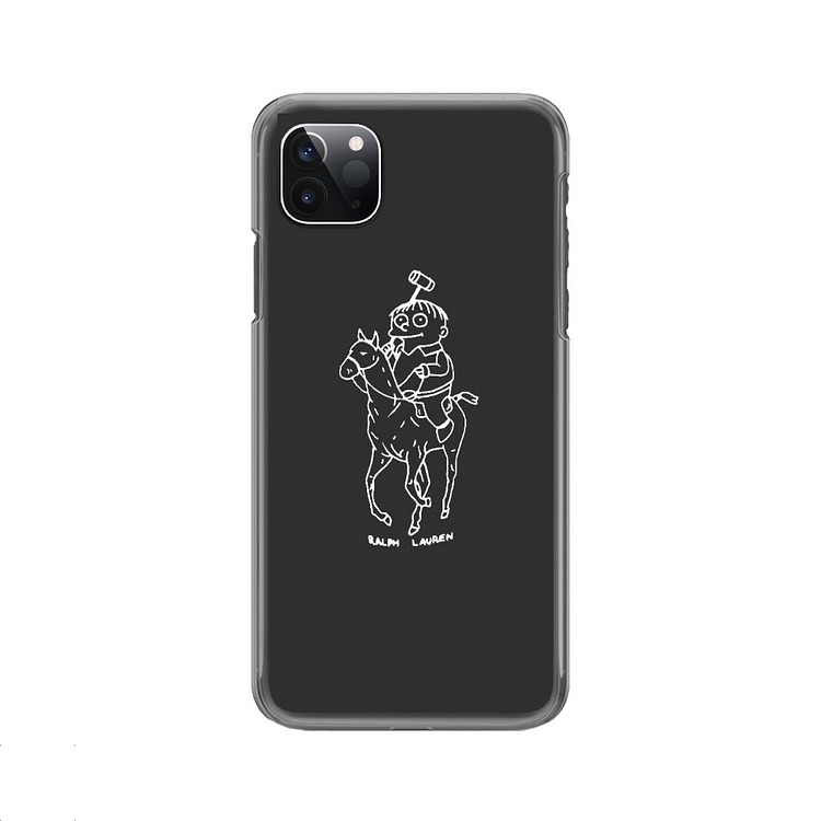 Ralph Wiggum Playing Polo, Logo Parody iPhone Case