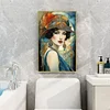 (40*60cm)Beauty - Full Round Drill Diamond Painting