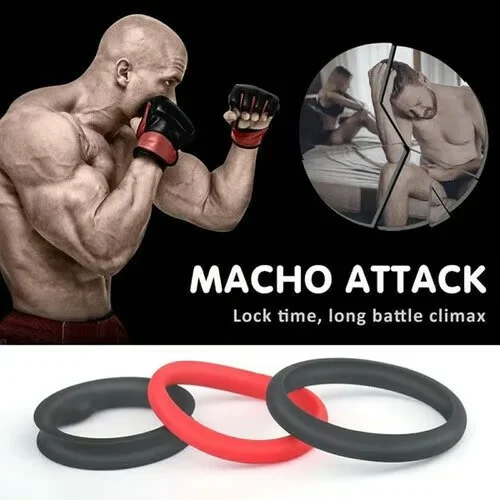 Harles 1.5 Inch Premium Stretchy Longer Harder Stronger Erection Cock Ring Kit