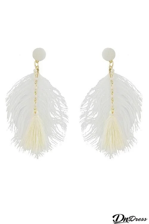 Feather Earring