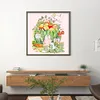 uk.everydayedeals (Limited Stock)9CT Full Stamped&nbsp;Cross Stitch - Watermelon Hut (50*50CM)