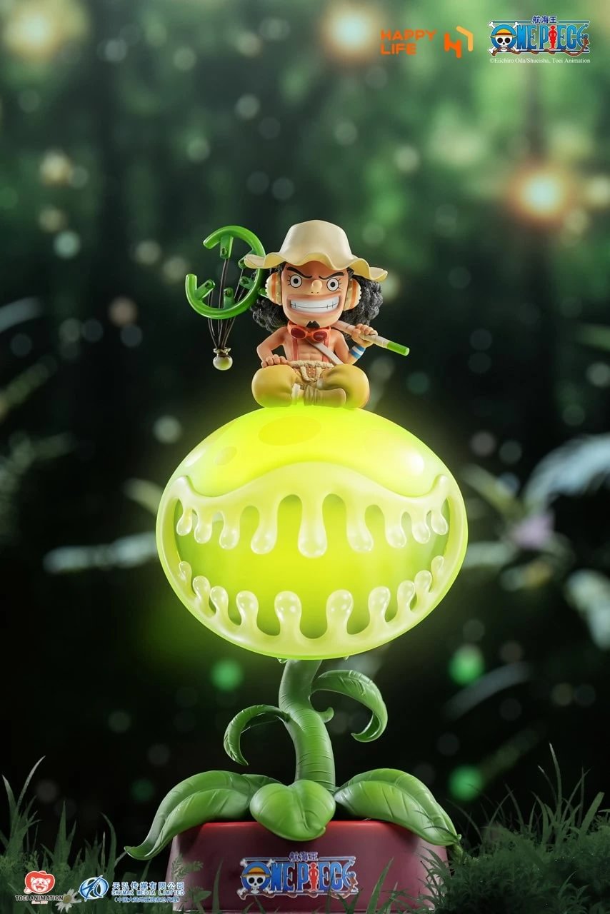 Licensed Squeeze Little Usopp Touch Night Lamp with LED - ONE