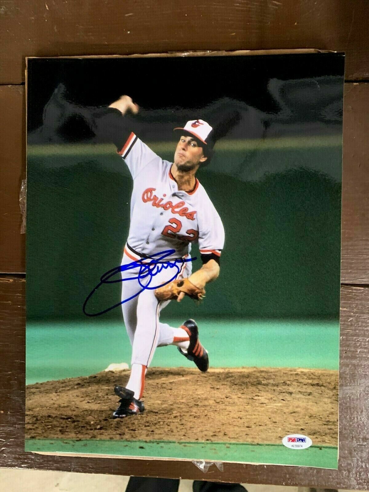 Jim Palmer signed Baltimore Orioles MLB HOF 11x14 Photo Poster painting autographed PSA COA