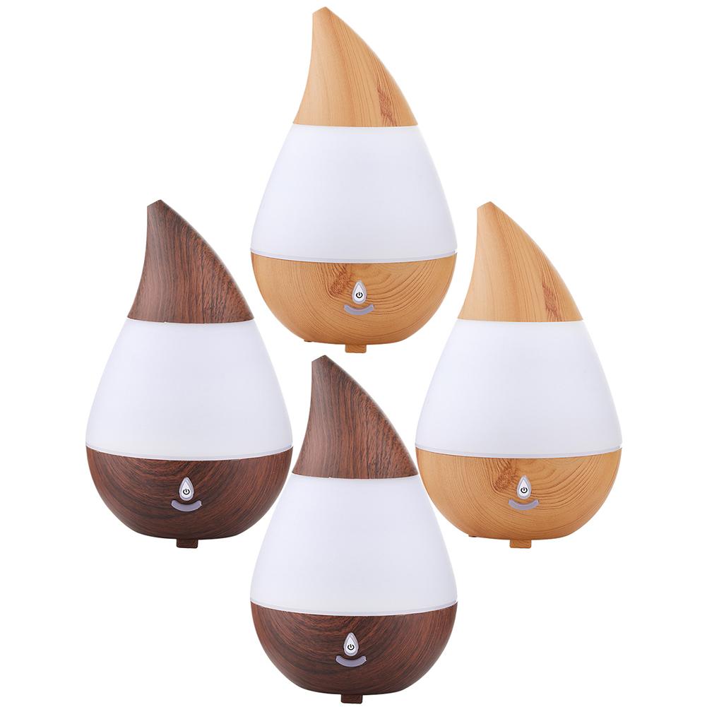 

235ml Aromatherapy Humidifier Aroma Diffuser Essential Oil Air Mist Maker, Dark brown, 501 Original