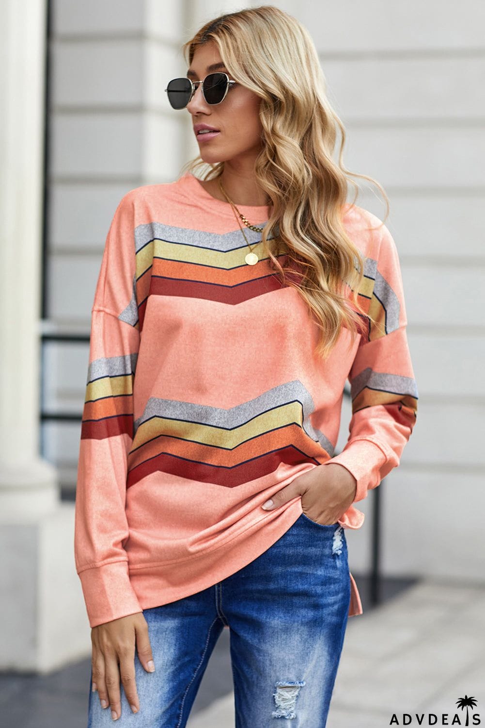 Color Block Classic Sweatshirt
