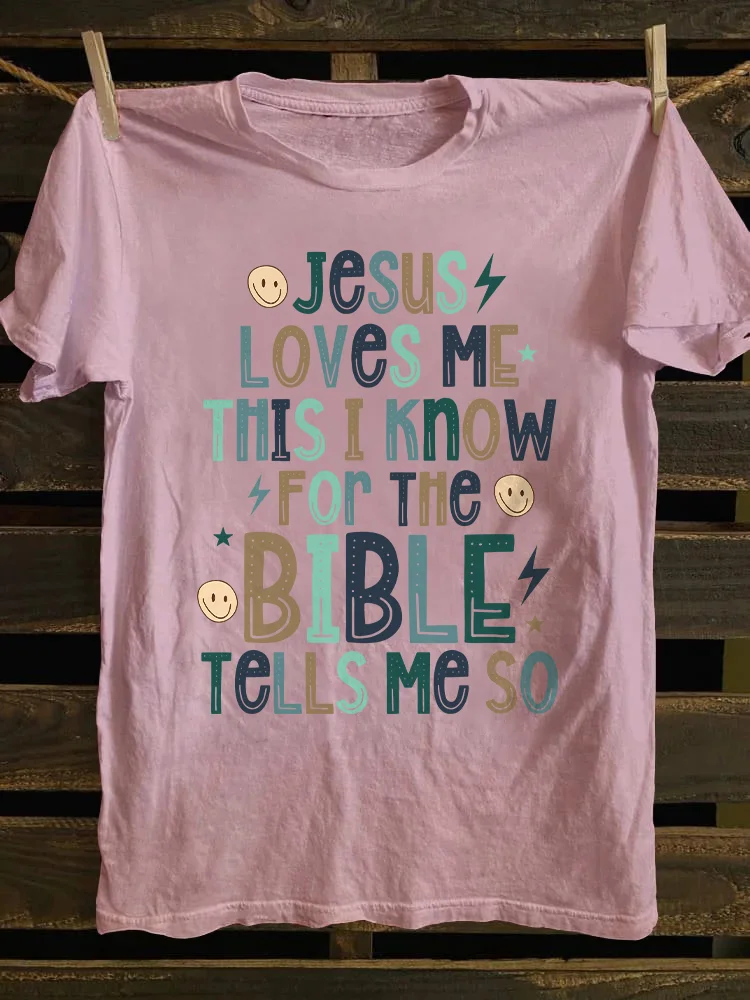 Jesus Loves Me Biblical Toddler T-shirt
