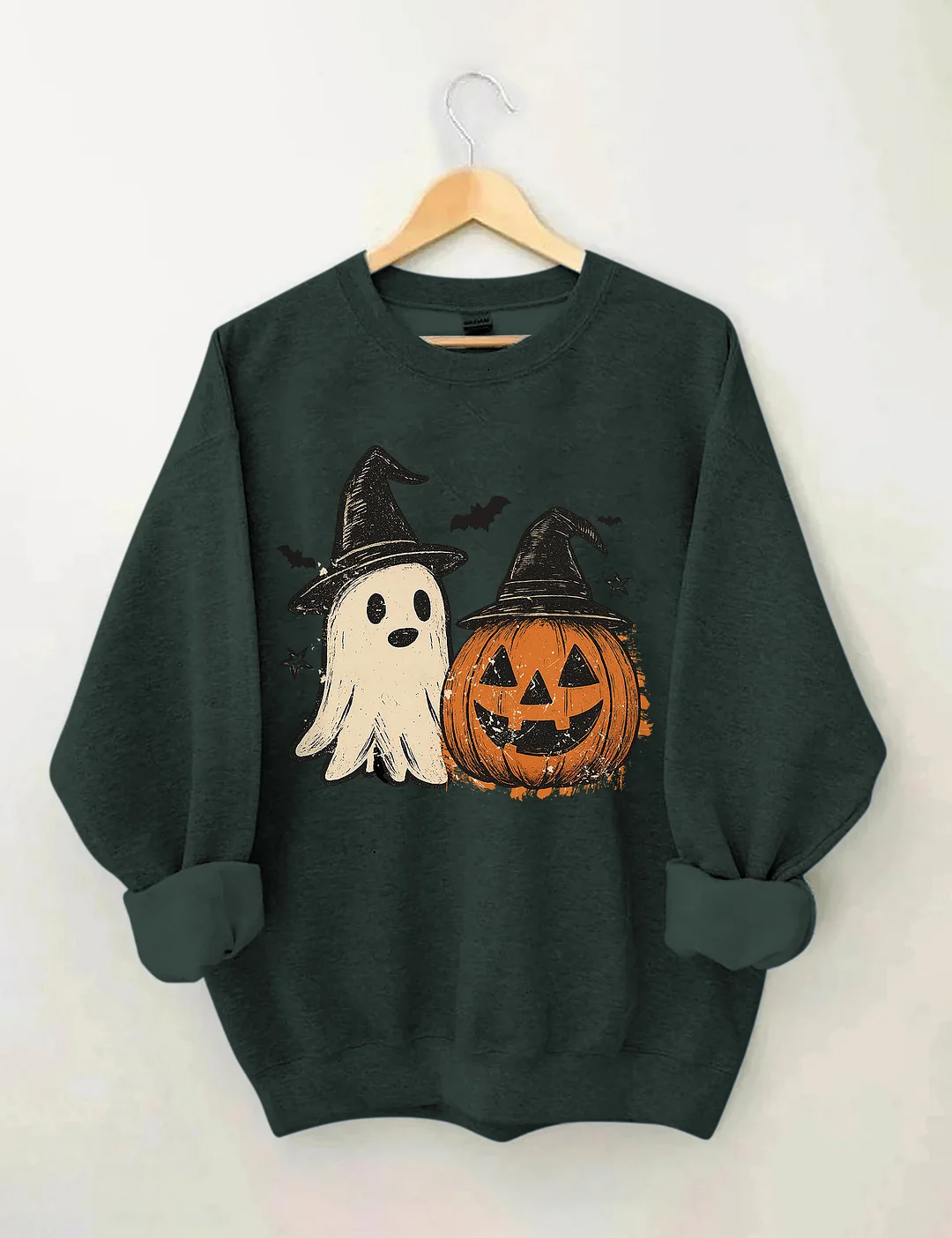 Preppy Floral Pumpkin Sweatshirt