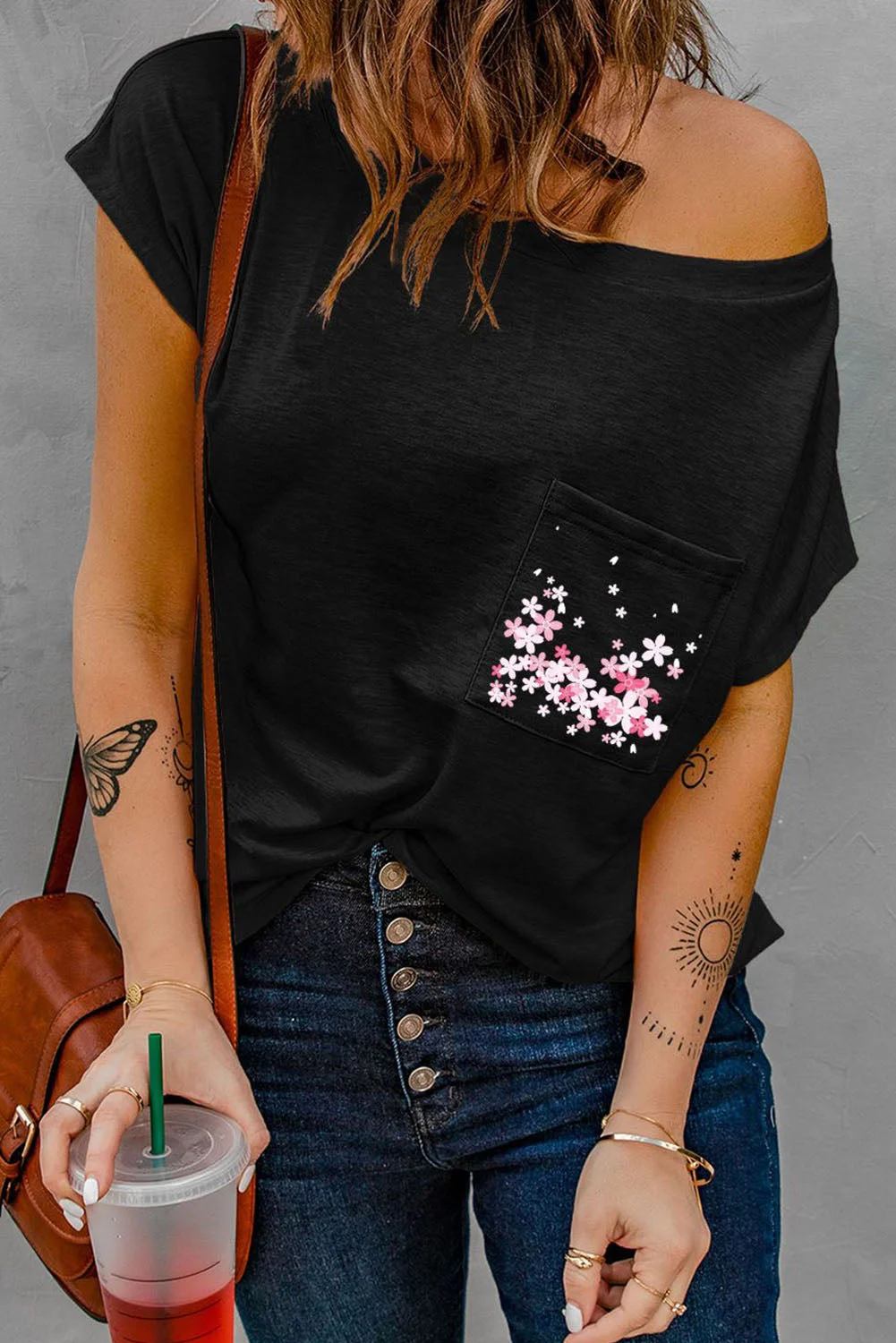 Cherry Blossoms Floral T-Shirts