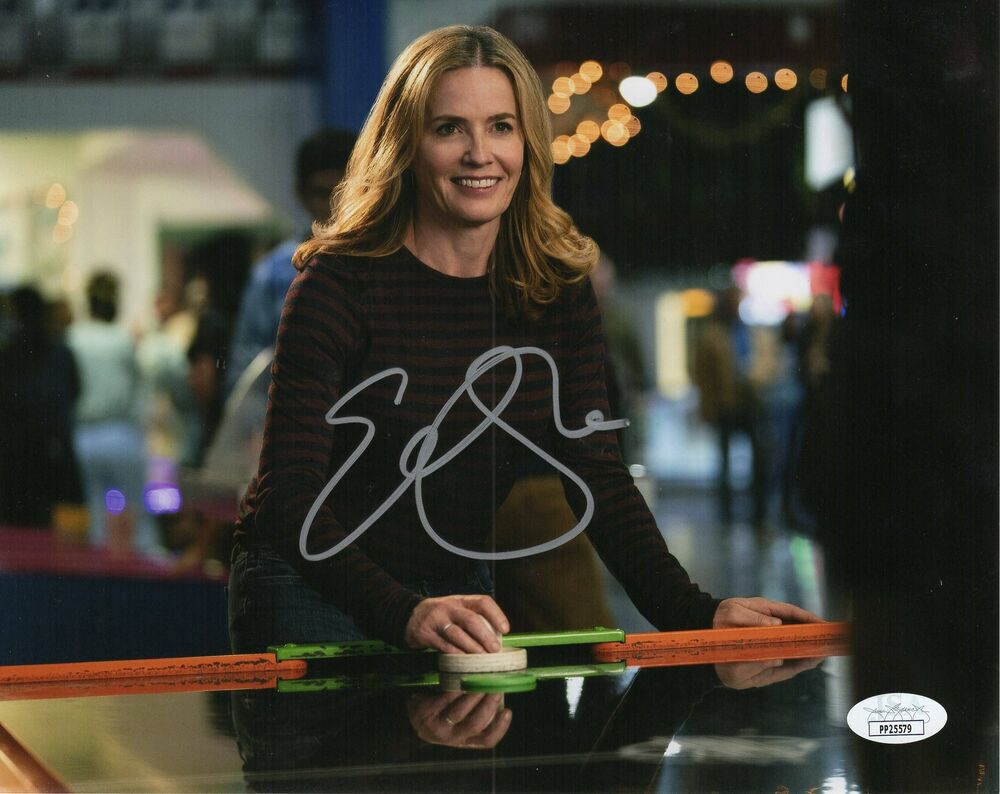 Elizabeth Shue Autographed 8x10 Photo Poster painting Cobra Kai Signed  2