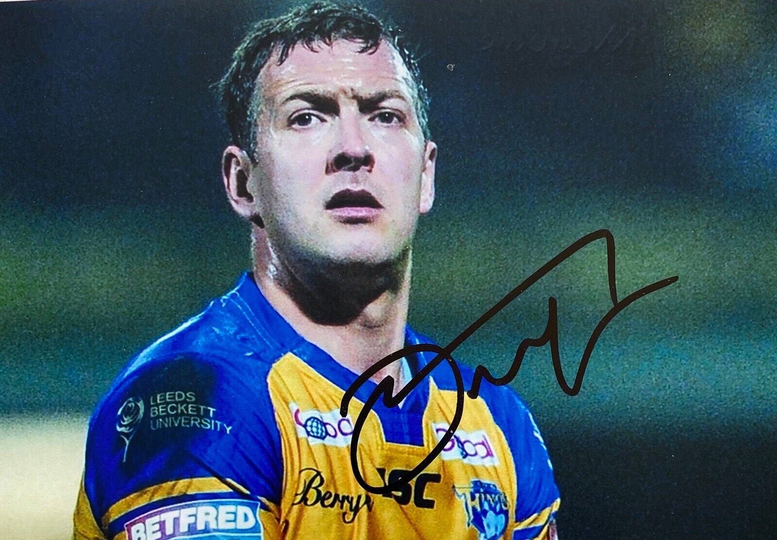 Danny McGuire Genuine Hand Signed 6X4 Photo Poster painting - Leeds Rhinos 3