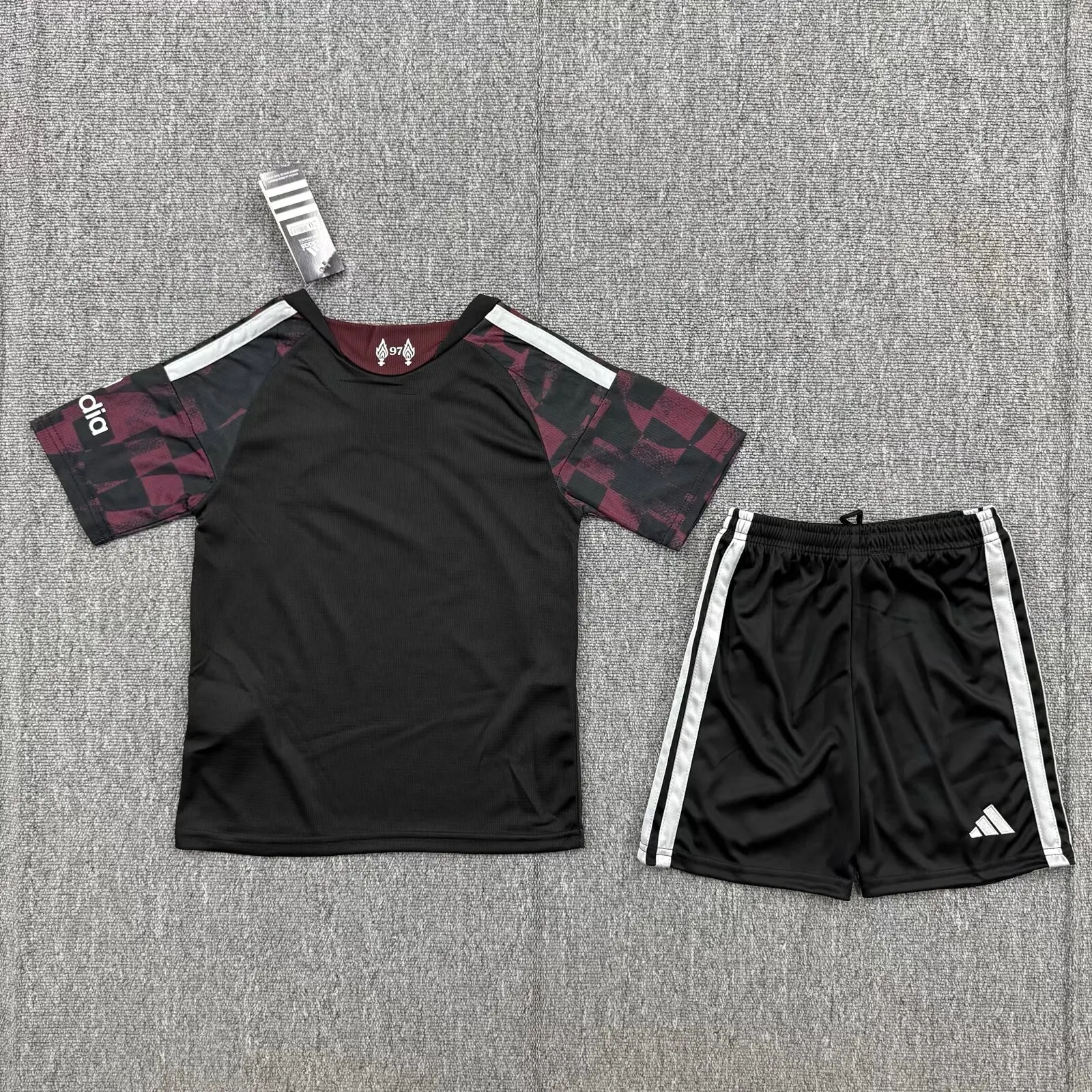 26/27 Liverpool Third Away Kids Kit Football Jersey Thai Quality