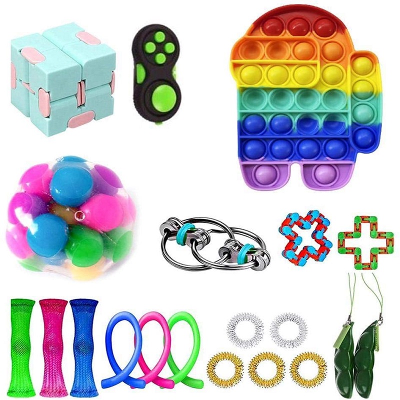

Push Bubble Sensory Fidget Toys Set, 501 Original
