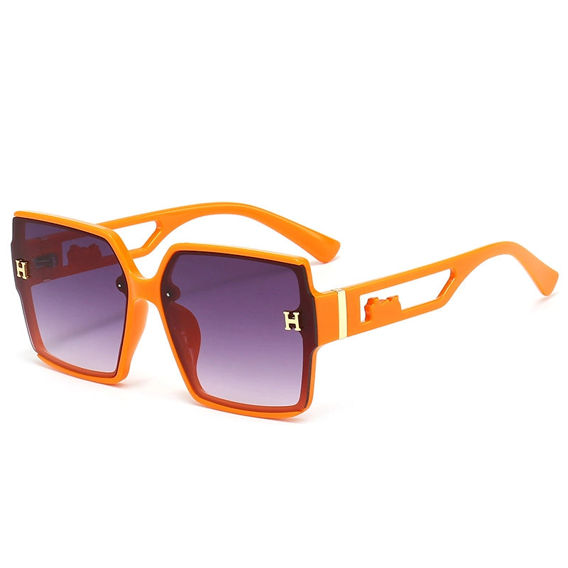 Casual Retro Streetwear Geometric Pc Square Full Frame Women’s Sunglasses