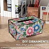 Wooden Diamond Painting Tissue Box for Home and Office Decoration (ZJH041)