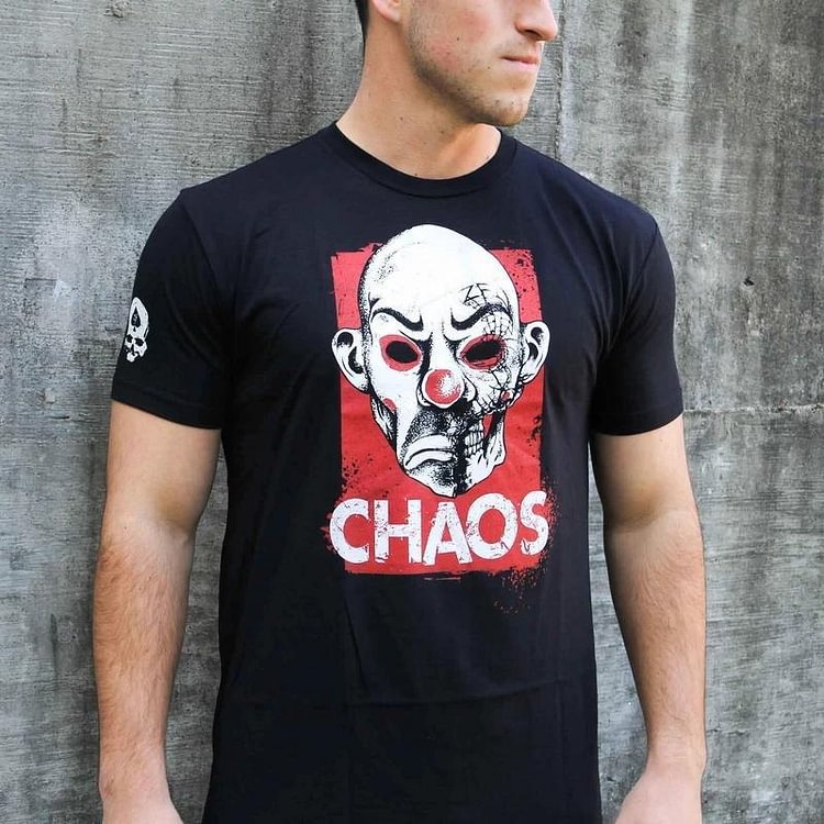 Men's Fashion Printed Casual T-Shirt