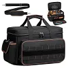 17 Inch Large Tool Bag Organizer with 20 Pockets Waterproof Heavy Duty Tool Bags
