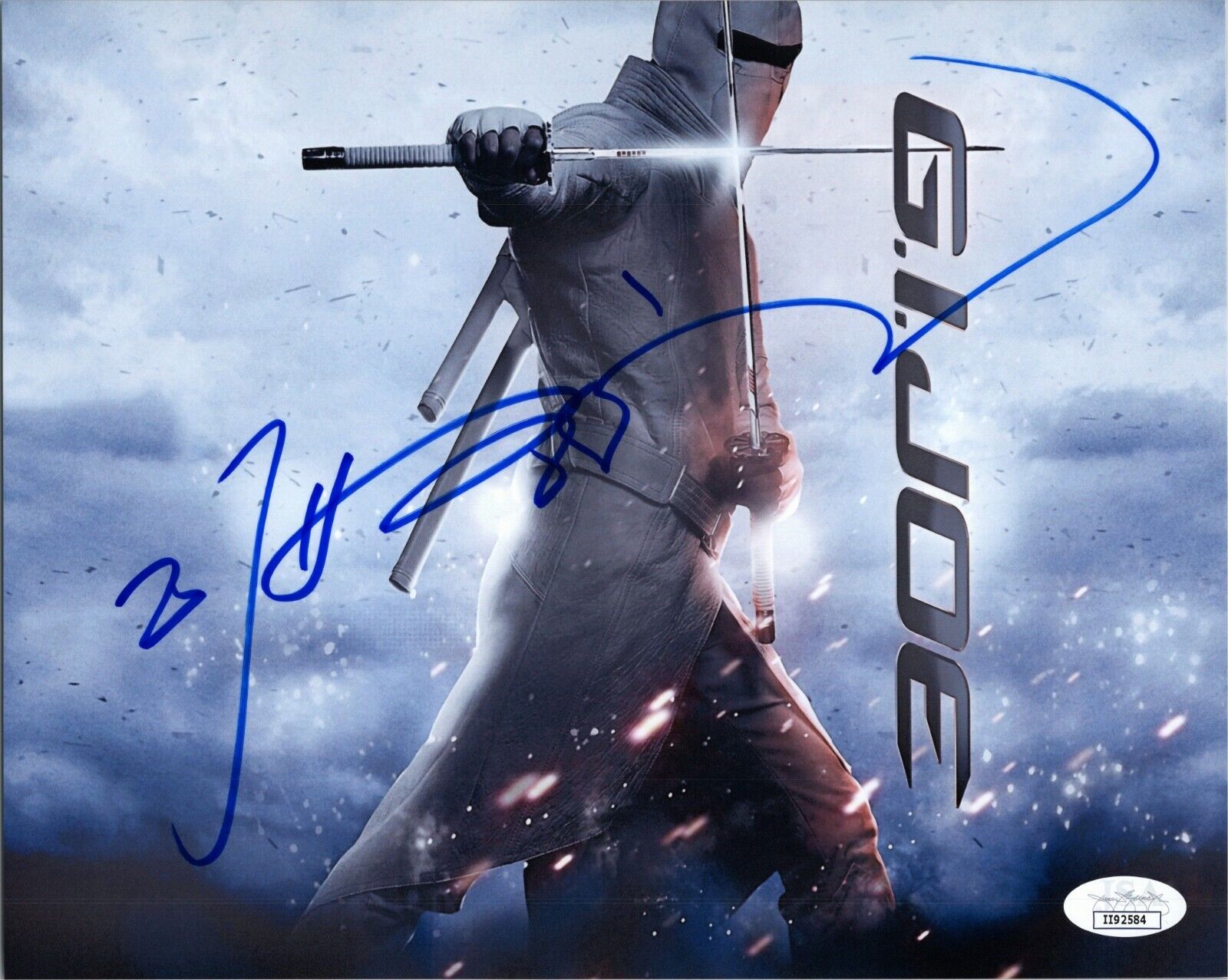 BYUNG-HUN LEE Authentic Hand-Signed G.I. JOE STORM SHADOW