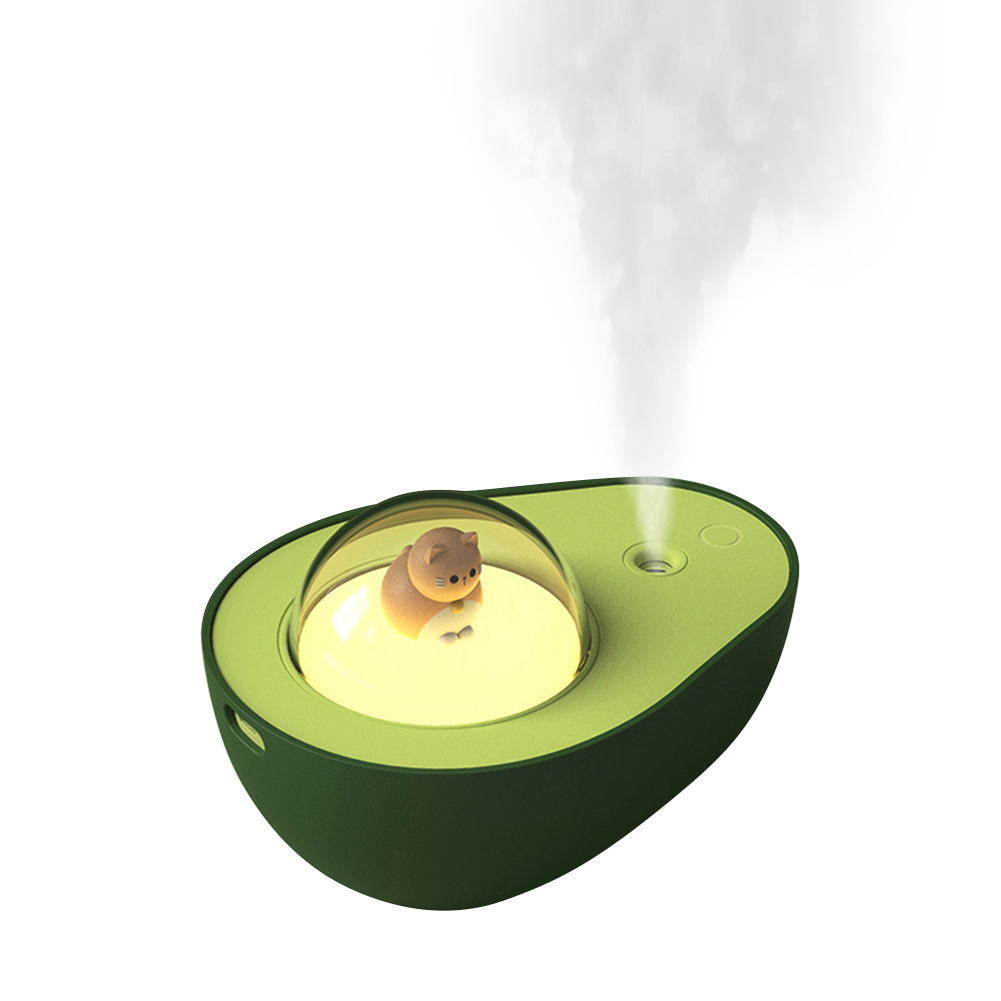 

Wireless Portable USB Avocado Humidifier Purifier with Lamp Aroma Diffuser, 501 Original