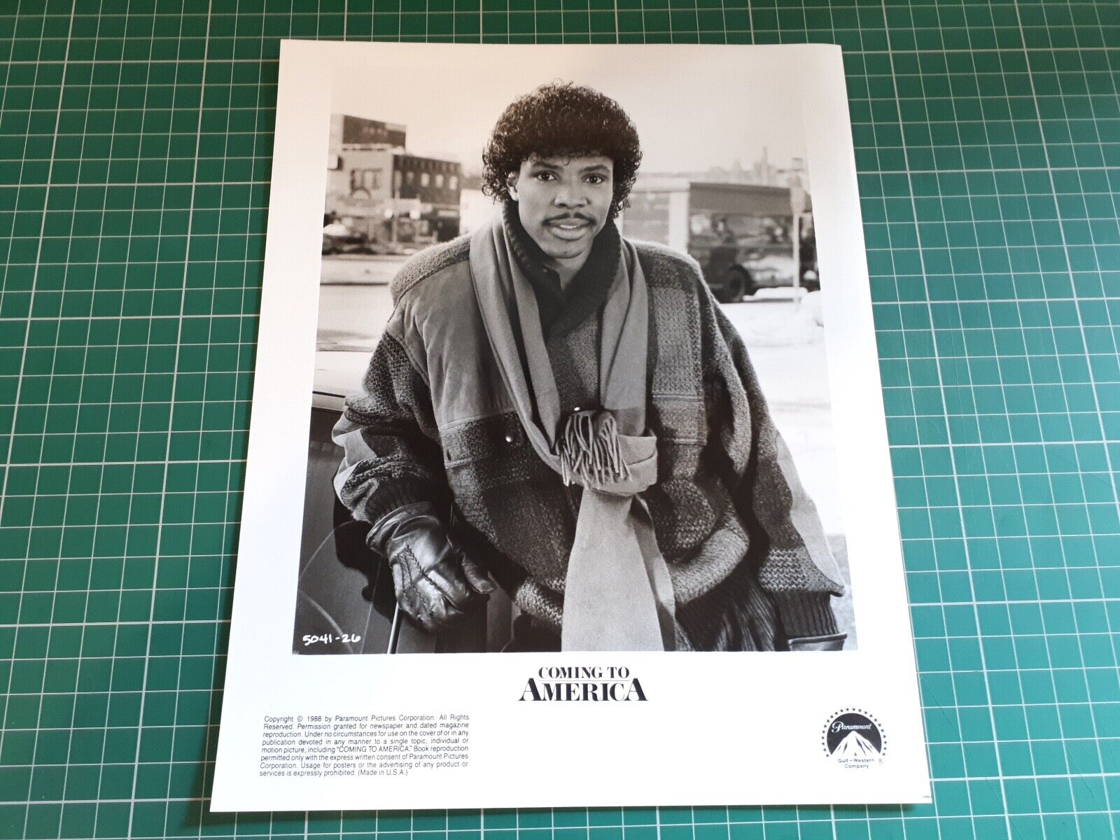 Coming to America original press Photo Poster paintinggraph Eddie Murphy James Earl Jones 2D